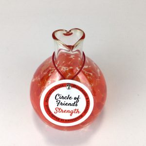 Circle of Friends “Strength” Vase Henrietta Glass